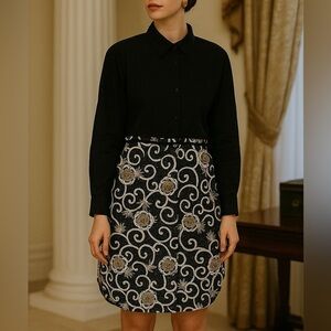 Vintage 90s Jean Paul Gaultier Fuzzi Tunic Dress Women’s